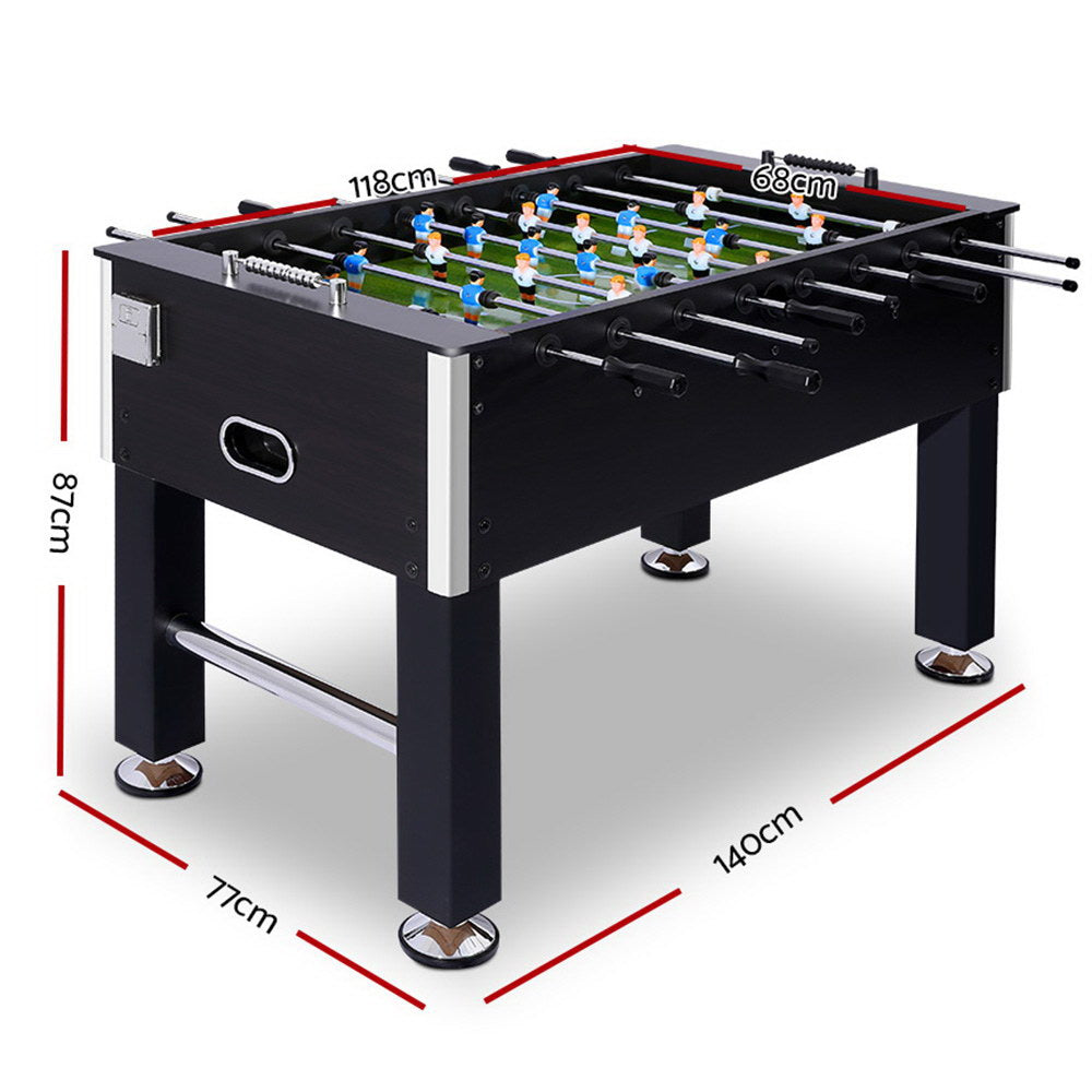 5FT Soccer Table Foosball Football Game Home Family Party Gift Playroom Black