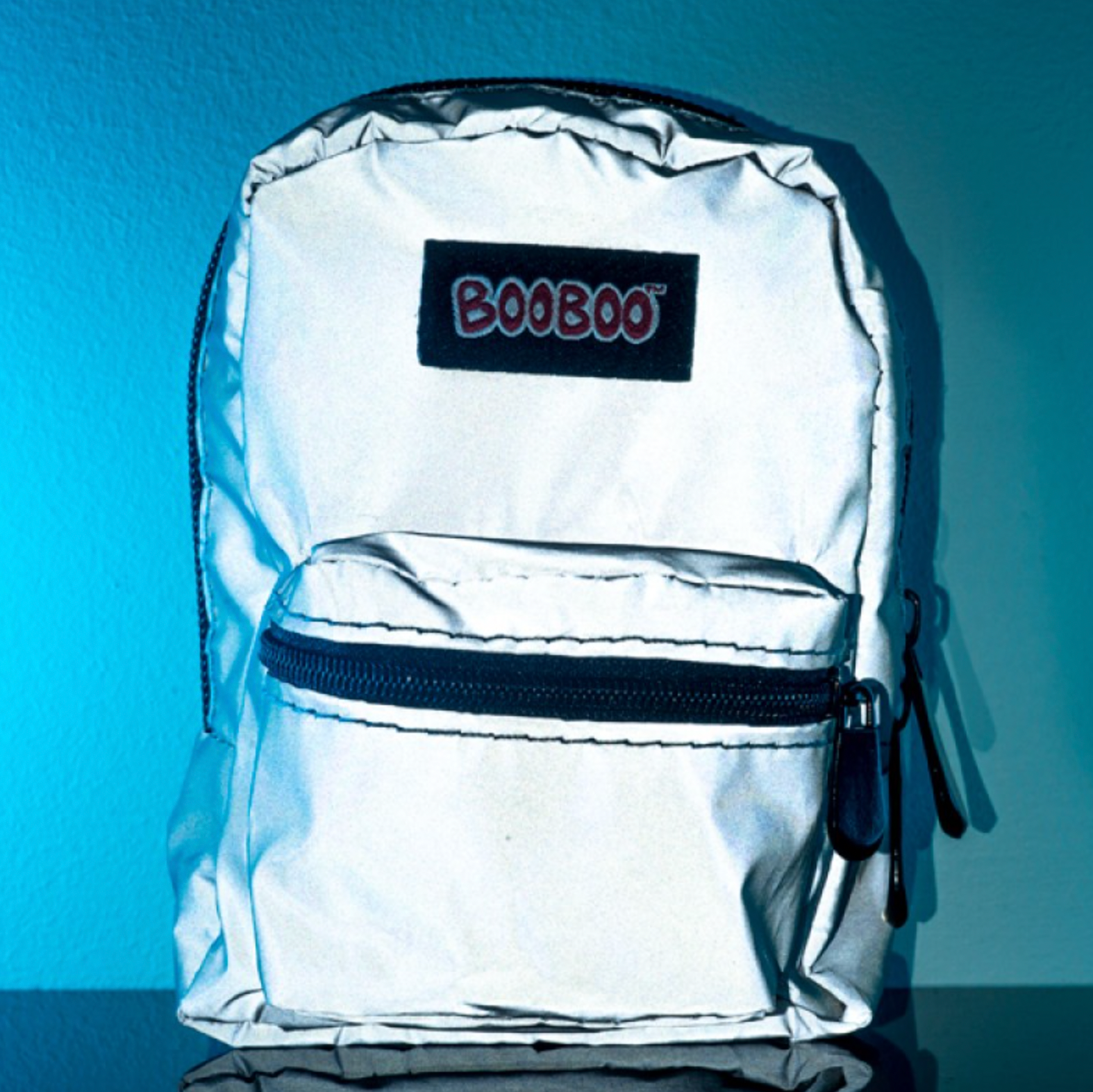 Reflective Grey BooBoo Backpack Mini