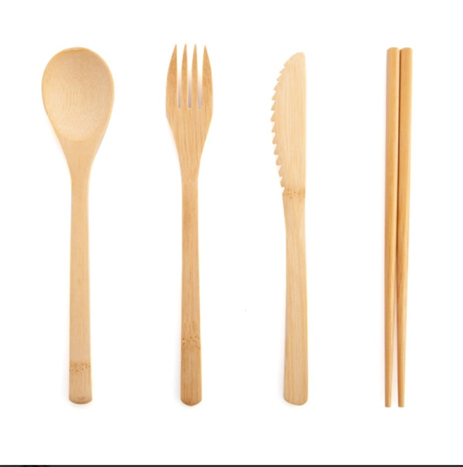 Camo Eco-to-Go Bamboo Cutlery Set