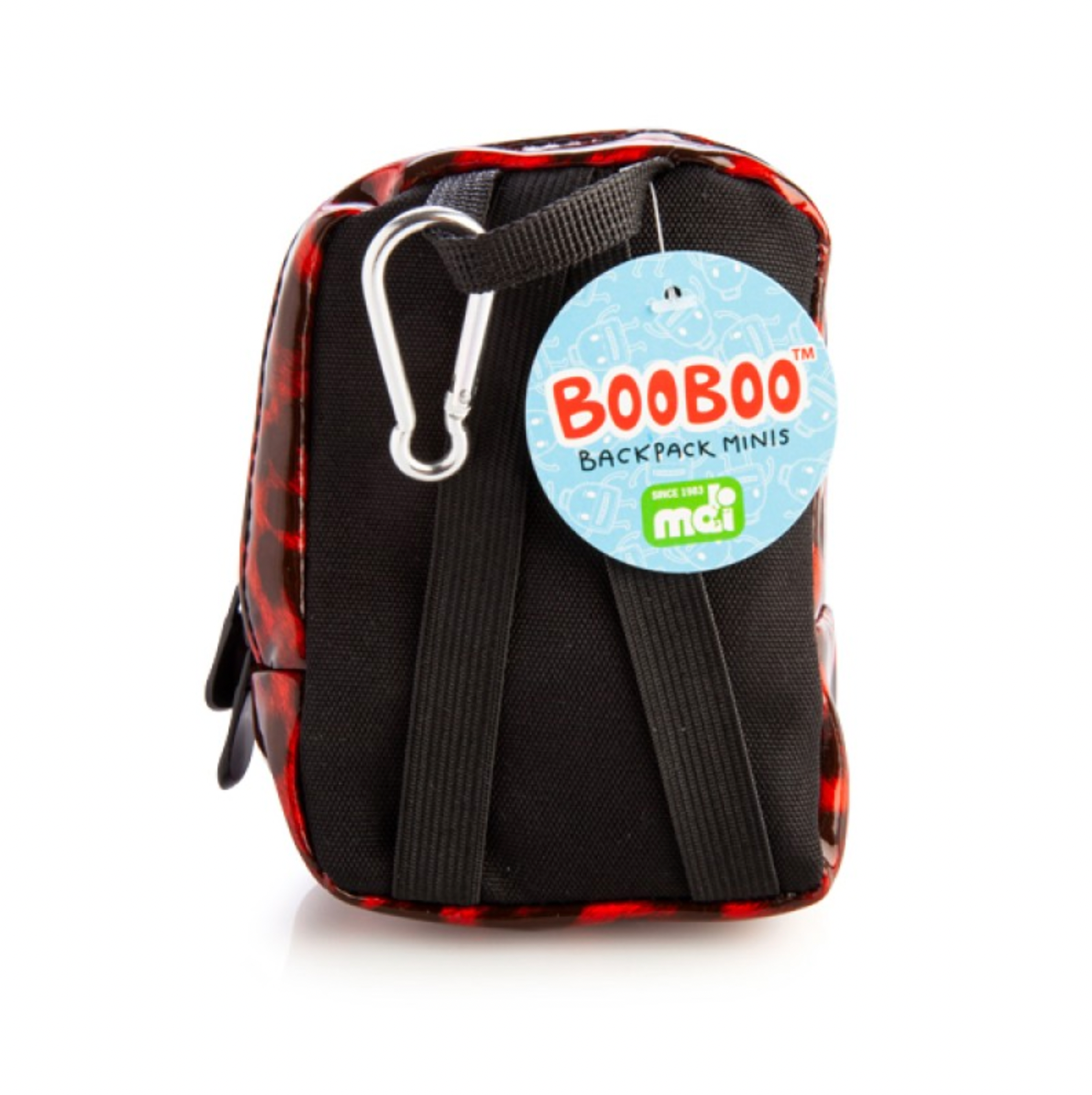 Red Leopard Print BooBoo Backpack Mini