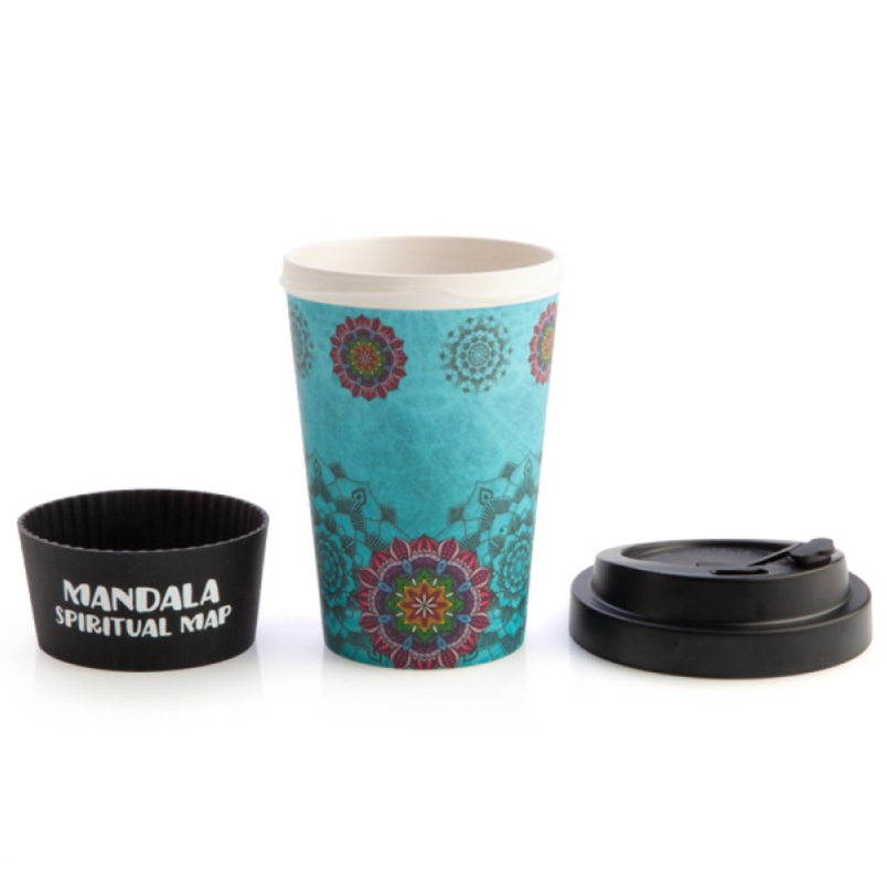 Mandala Bamboo Cup