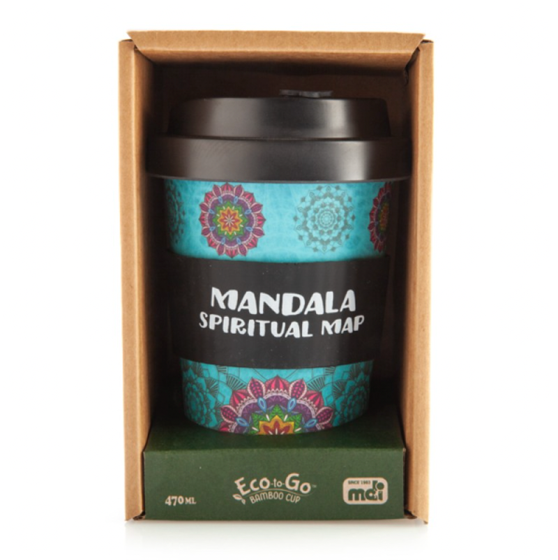 Mandala Bamboo Cup