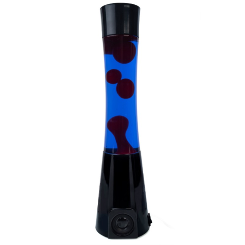 Bluetooth Speaker Lava Lamp Black/Purple/Red Motion