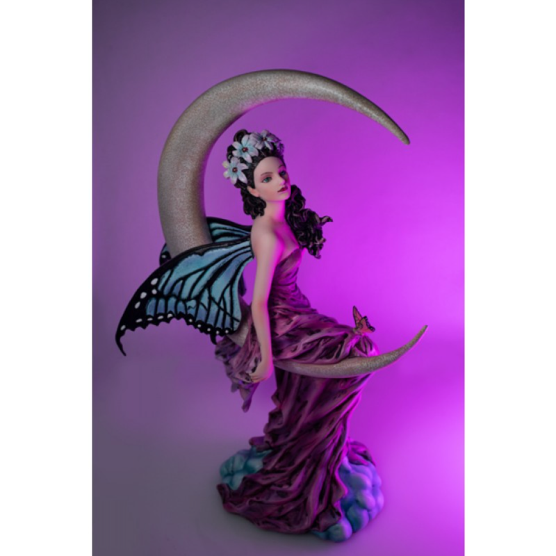 Amethyst Moon Fairy Figurine by Nene Thomas