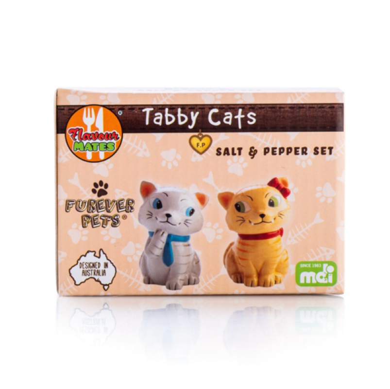 Tabby Cats Salt Pepper Set