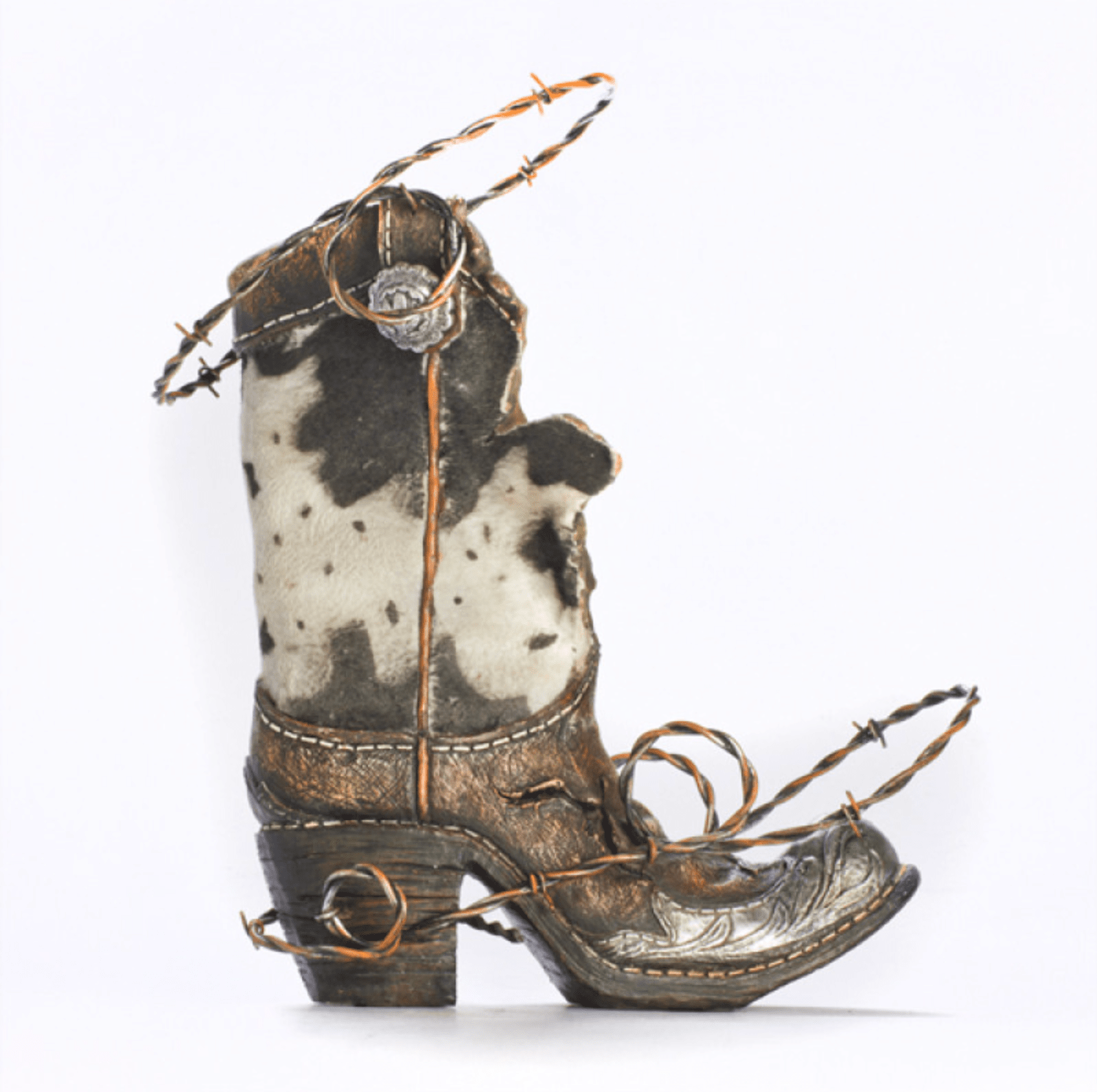 Cowboy Boot Wine Bottle Holder