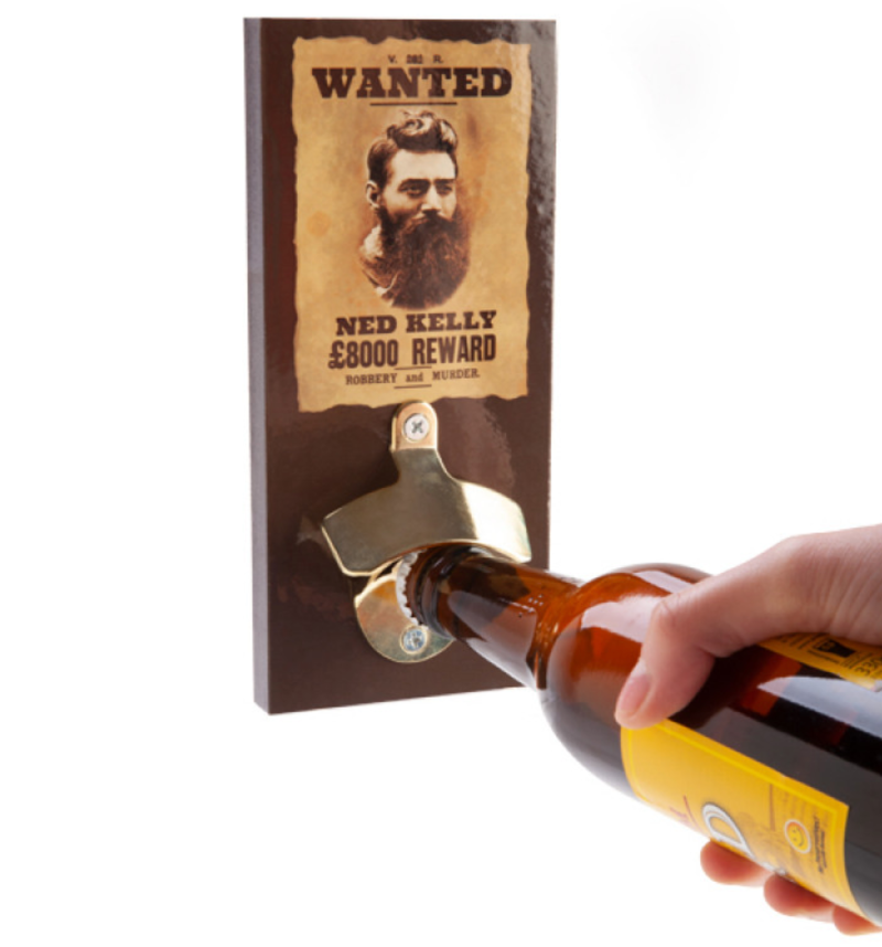 Ned Kelly Magnetic Bottle Opener