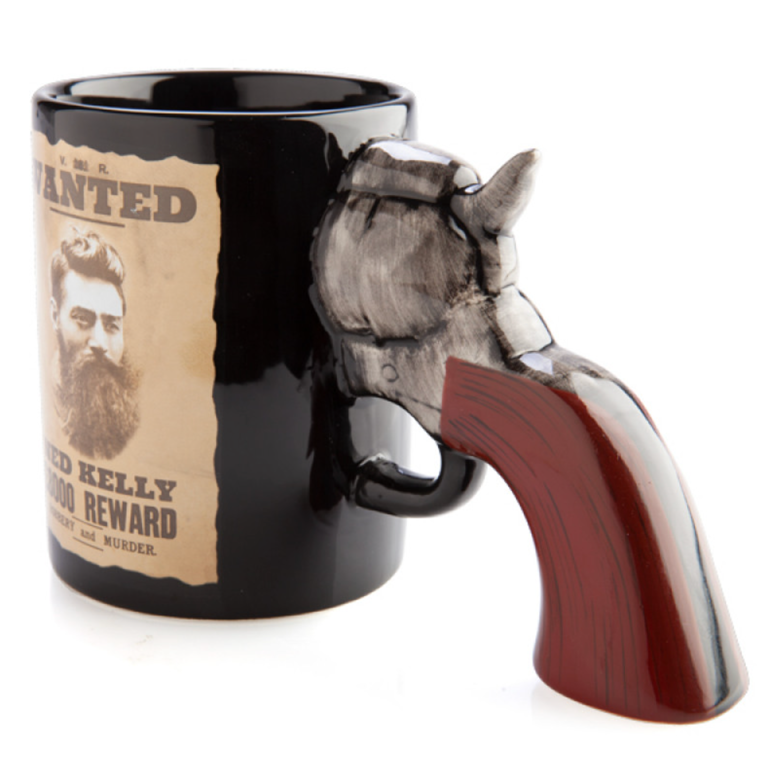 Ned Kelly 3D Handle Mug