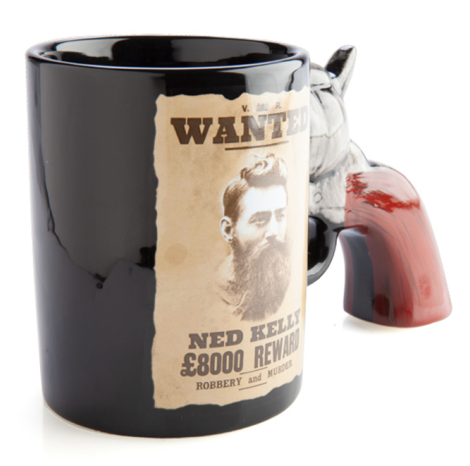 Ned Kelly 3D Handle Mug