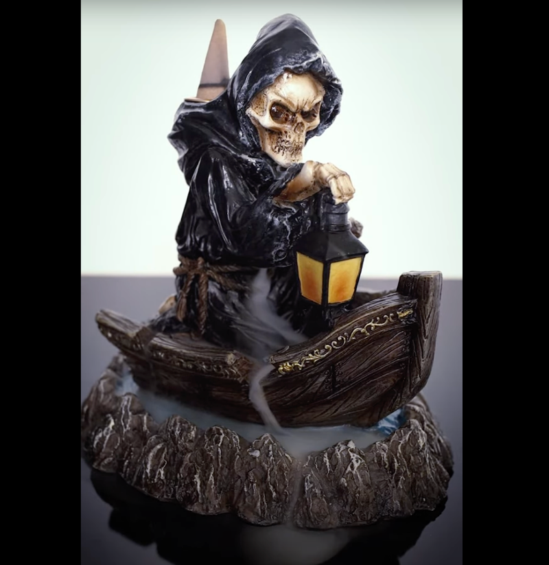 Grim Reaper Backflow Incense Burner