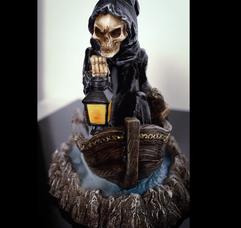 Grim Reaper Backflow Incense Burner