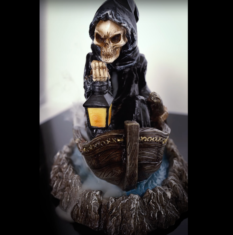 Grim Reaper Backflow Incense Burner