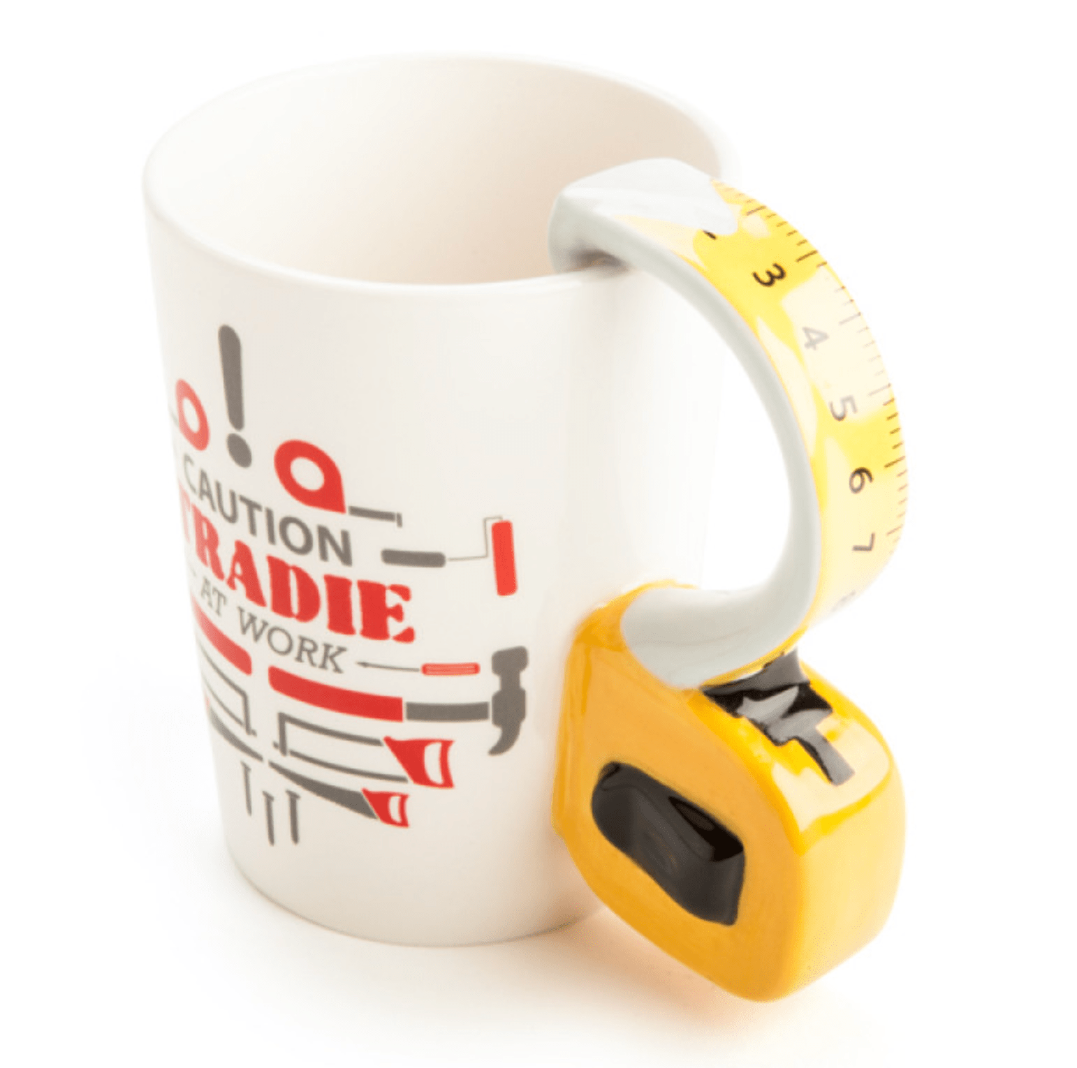 Tradies Mates Measuring Tape Mug