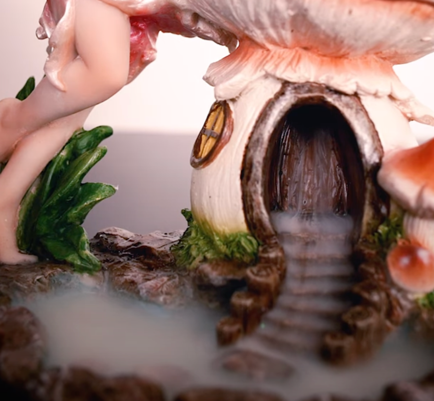 Fairy Mushroom Backflow Incense Burner