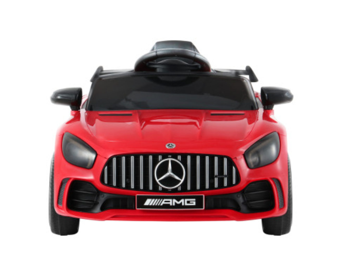 Kids Electric Ride On Car Mercedes-Benz AMG GTR Licensed Toy Cars Remote Red