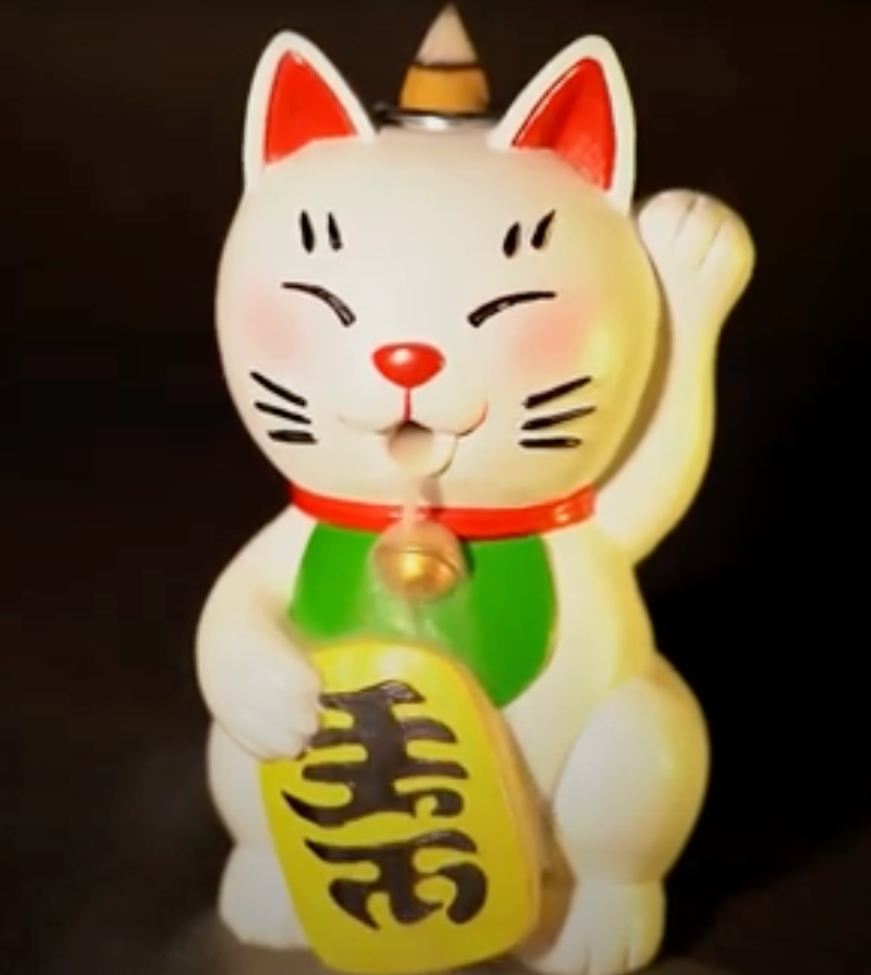 Lucky Cat Backflow Burner