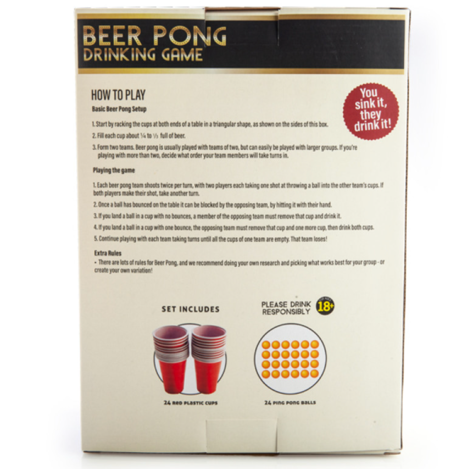 Beer Pong Set