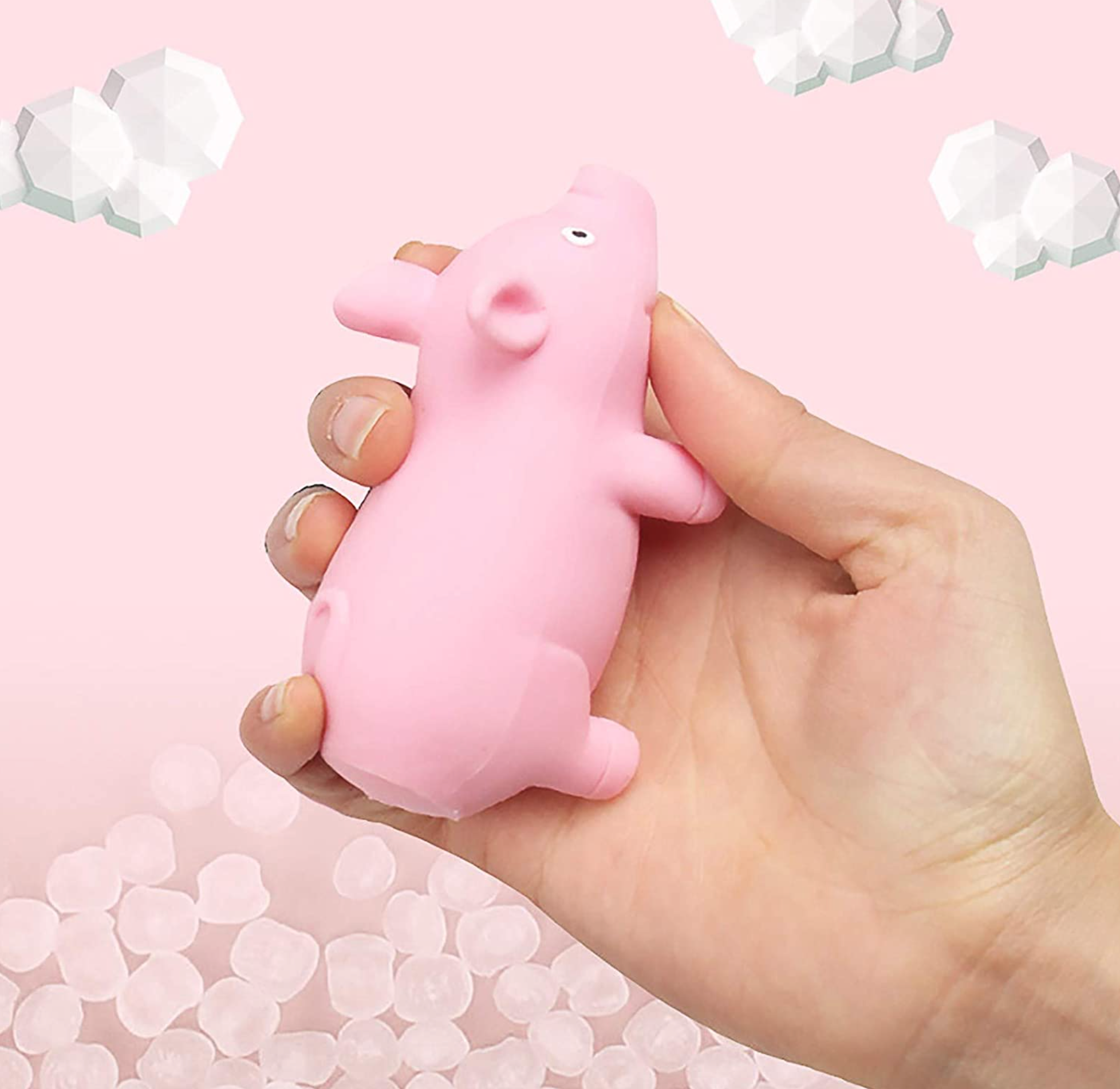 Stretch Decompression Pig Fidget Toy: Single