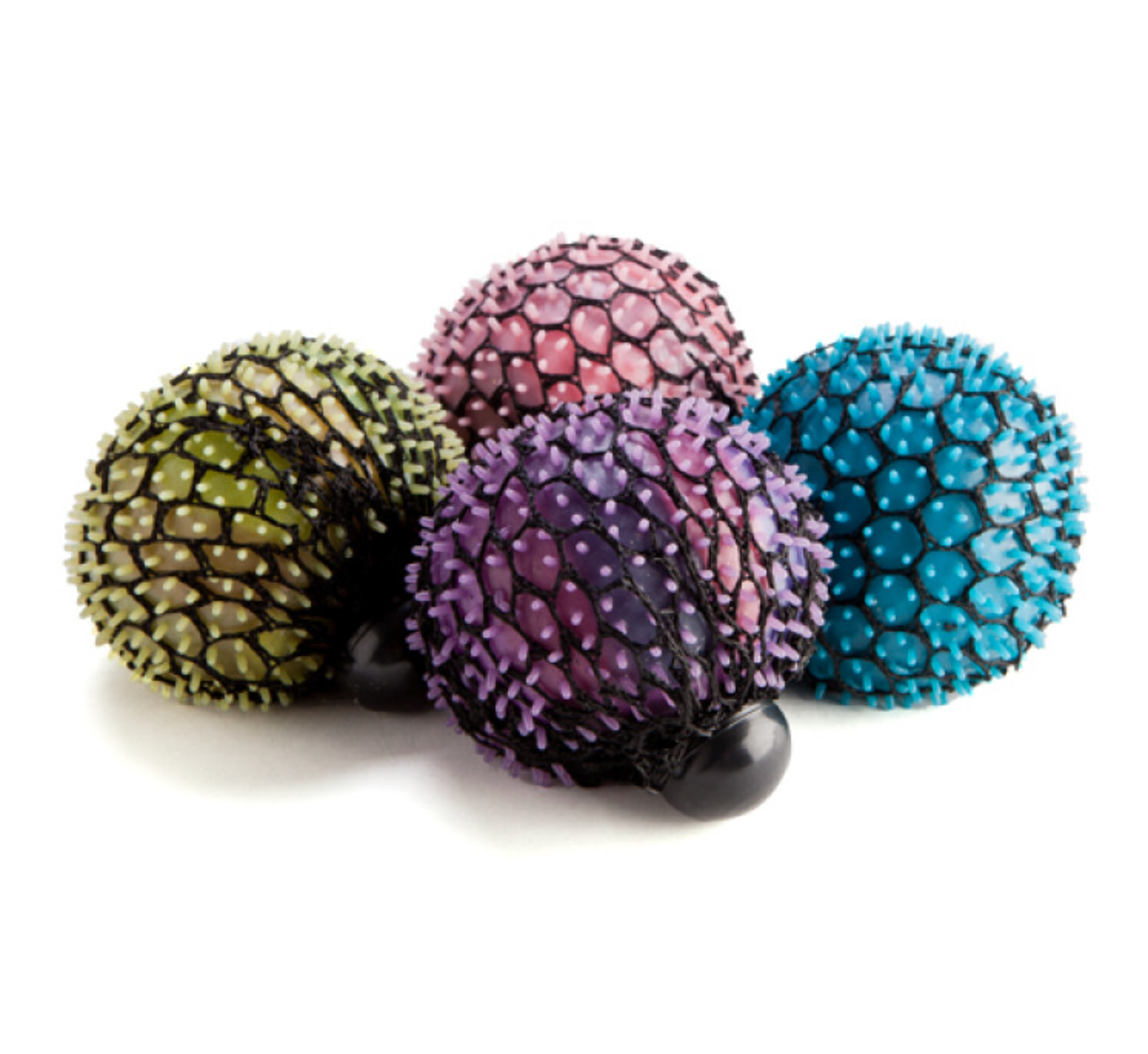 Spiky Rainbow Mesh Squish Ball (SENT AT RANDOM)