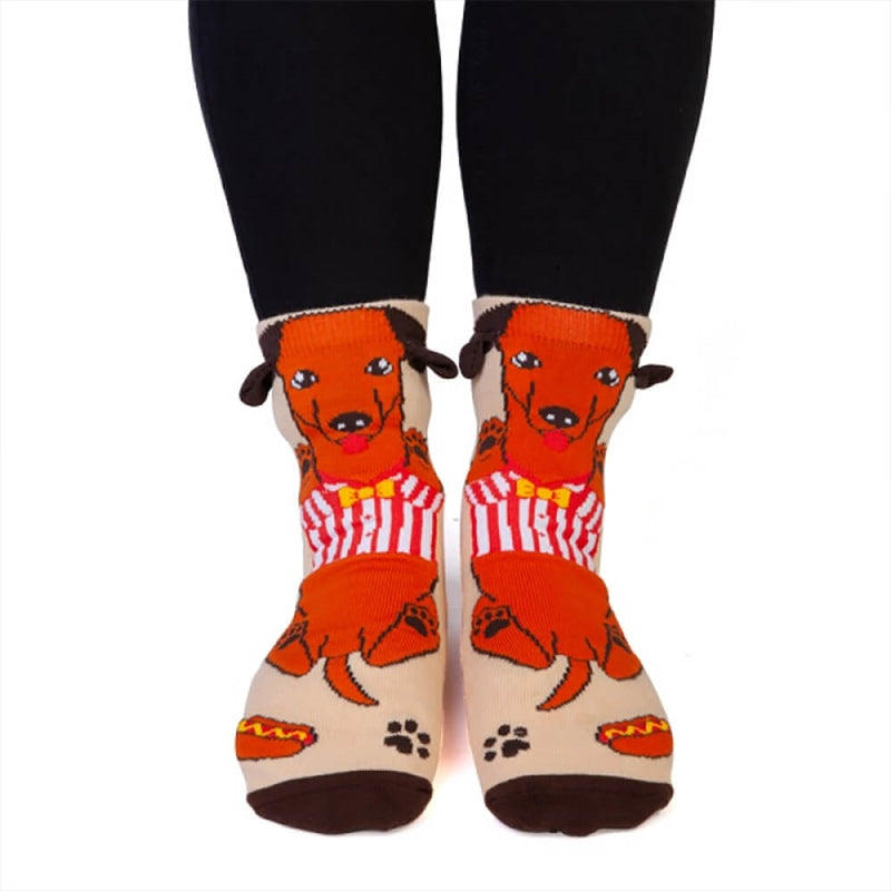 Dachshund Feet Speak Socks