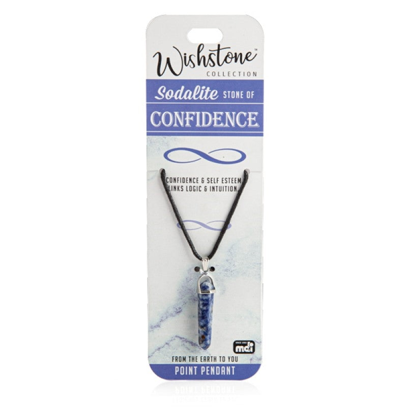 Wishstone Collection Sodalite Point Pendant