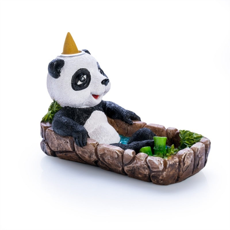 Panda Backflow Incense Burner