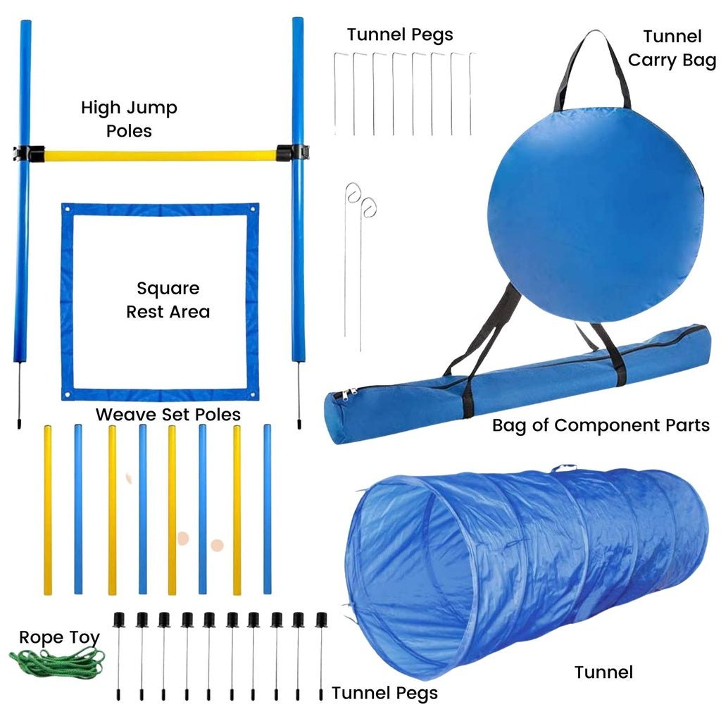 Floofi Dog Agility Training Set