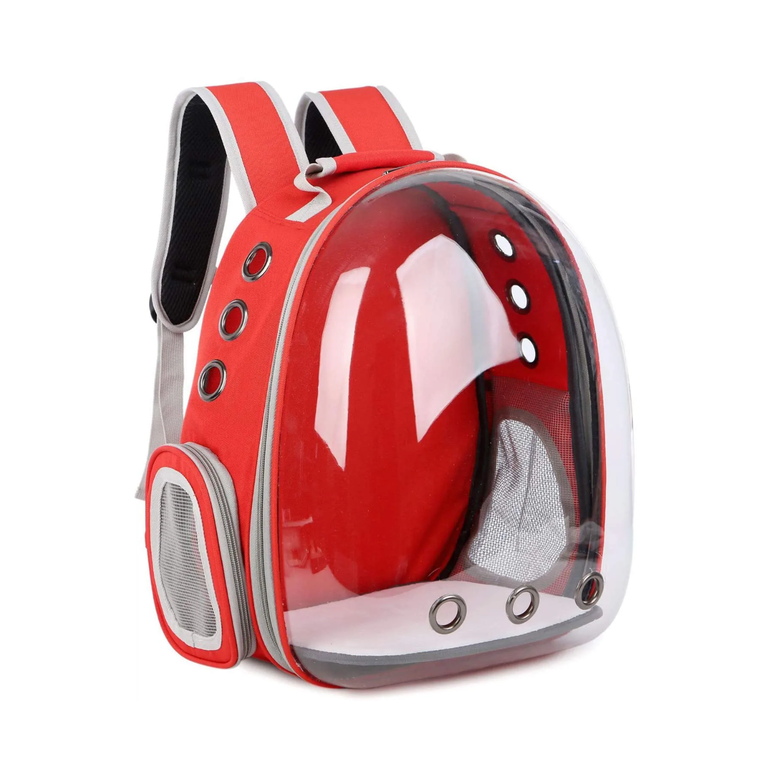 Floofi Expandable Space Capsule Backpack - Model 1 (Red)