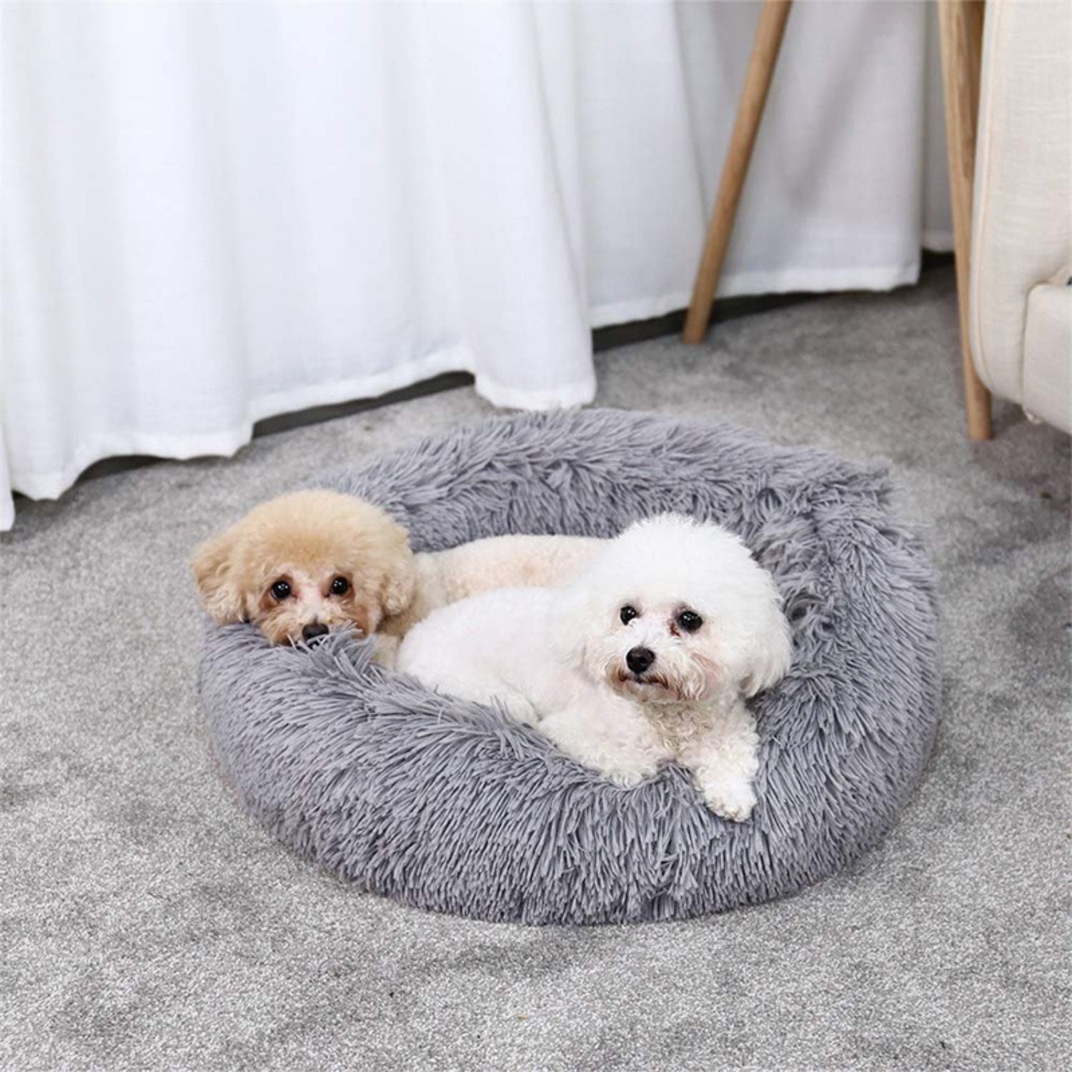 Floofi Pet Bed 80cm (Brown)