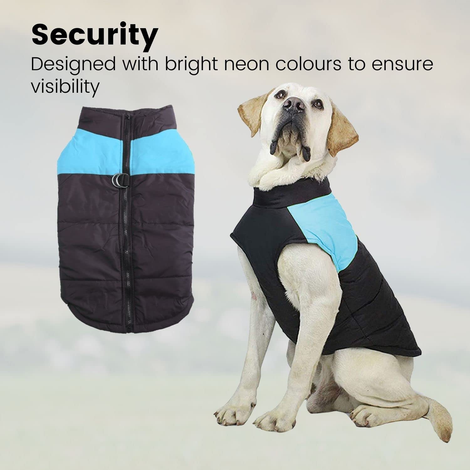 Floofi Pet Winter Vest (S Red)