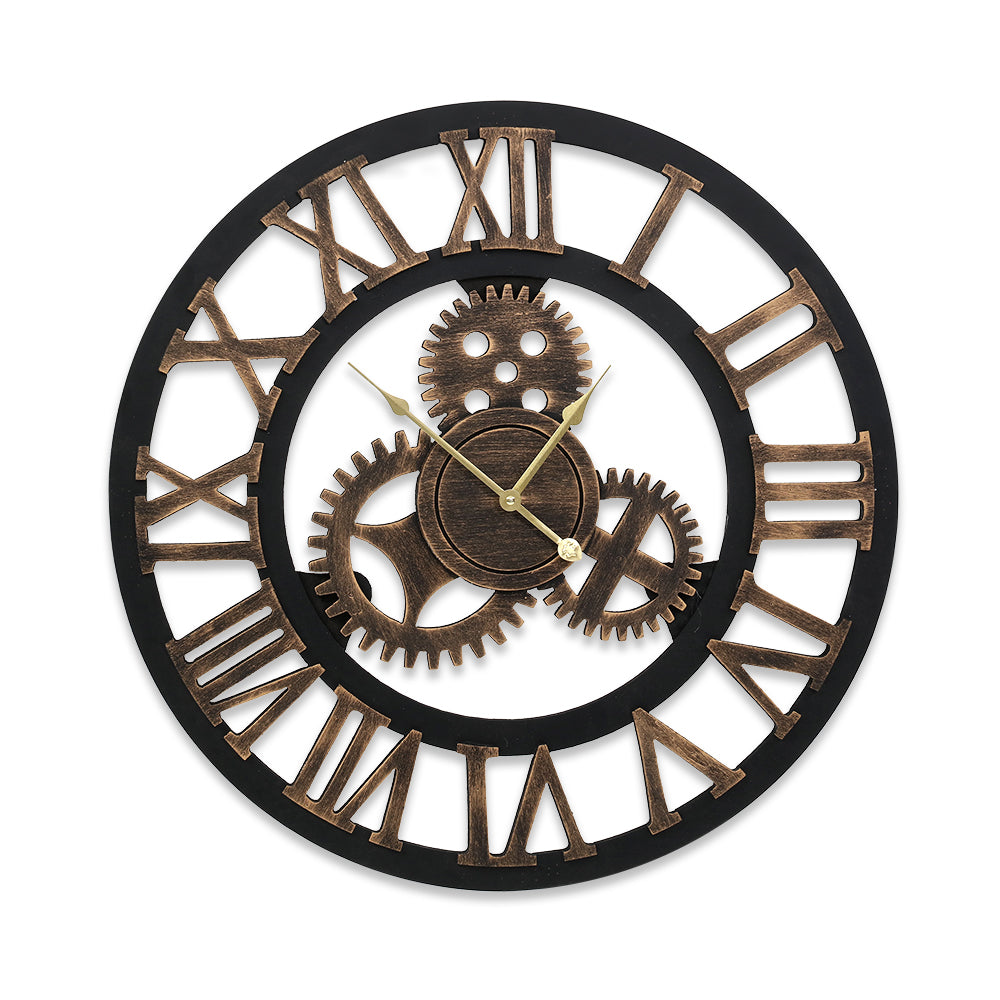 Wall Modern Large 3D Vintage Luxury Clock Enduring Home Office Decor