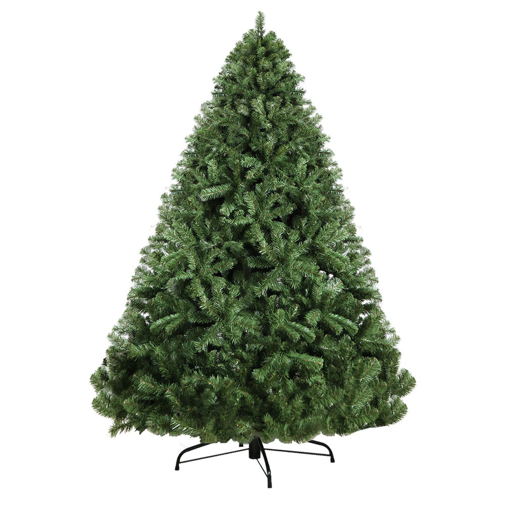 Jingle Jollys Christmas Tree 2.1M Xmas Tree Decorations Green 1250 Tips